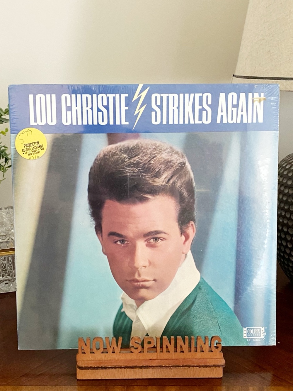 SEALED Lou Christie "Strikes Again" Vinyl Album 1966 Mono